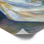 Poster Pierre-Auguste Renoir - Enfant avec chat (Coin)