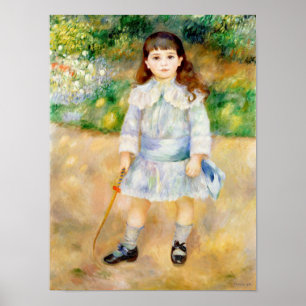 Poster Pierre-Auguste Renoir - Enfant avec un fouet