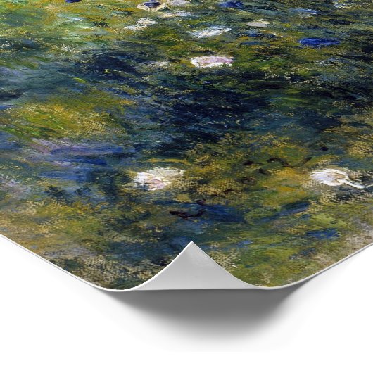 Poster Pierre-Auguste Renoir Femme avec parasol (Coin)