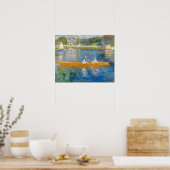 Poster Pierre-Auguste Renoir - La barque (Cuisine)