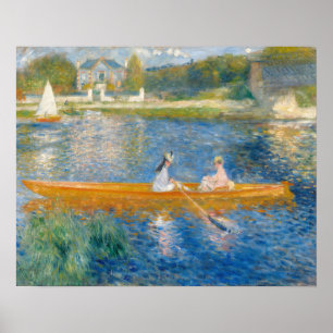 Poster Pierre-Auguste Renoir - La barque
