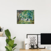 Poster Pierre-Auguste Renoir - La fête à Saint-Cloud (Bureau à domicile)