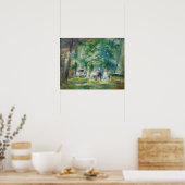 Poster Pierre-Auguste Renoir - La fête à Saint-Cloud (Cuisine)