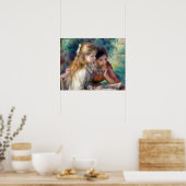 Poster Pierre-Auguste Renoir - La Lecture (Cuisine)