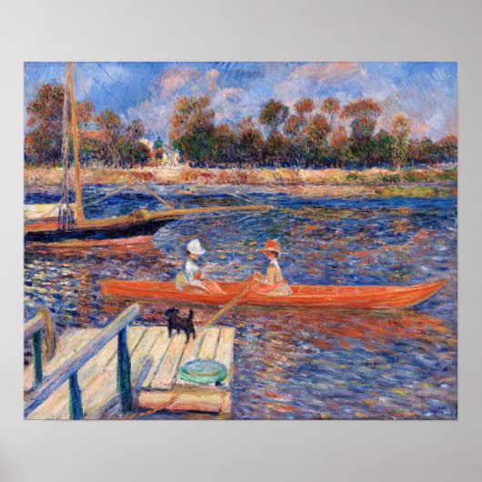Poster Pierre-Auguste Renoir - La Seine à Argenteuil (Devant)