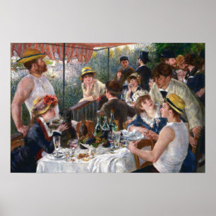 Poster Pierre-Auguste Renoir - Le Déjeuner des canotiers