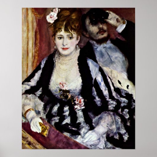 Poster Pierre-Auguste Renoir - Le Lodge (Devant)