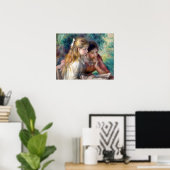 Poster Pierre-Auguste Renoir - Lecture (Bureau à domicile)