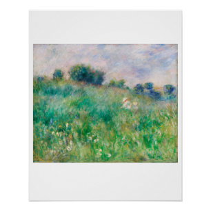 POSTER: PIERRE AUGUSTE RENOIR: MEADOW 1880 PERFECT POSTER