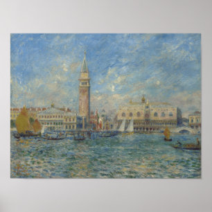 Poster Pierre Auguste Renoir Palais des Doges Venise Ital
