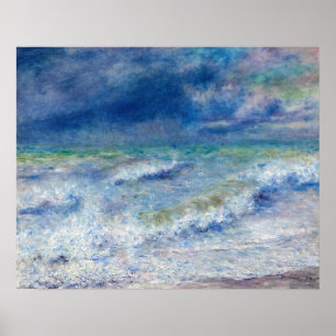 Poster Pierre-Auguste Renoir - Paysage marin