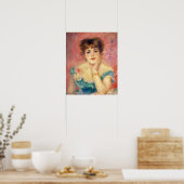 Poster Pierre-Auguste Renoir Portrait de Jeanne Samary (Cuisine)