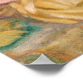 Poster Pierre-Auguste Renoir - Roses (Coin)