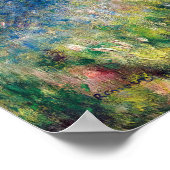 Poster Pierre-Auguste Renoir - Sentier dans la forêt (Coin)