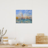 Poster Pierre-Auguste Renoir - Venise, le Palais des Doge (Cuisine)