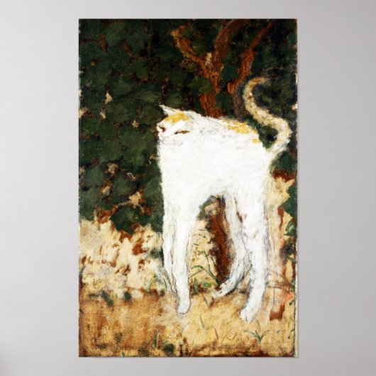 Poster Pierre Bonnard, Le Chat Blanc, 1894 (Devant)