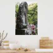 Poster Pierre commémorative bouddhiste (Cuisine)