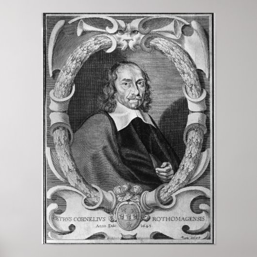 Poster Pierre Corneille 1643 (Devant)