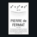Poster Pierre de Fermat<br><div class="desc">Mathématicien - Pierre de Fermat</div>