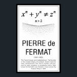 Poster Pierre de Fermat<br><div class="desc">Mathématicien - Pierre de Fermat</div>