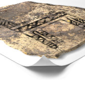 Poster Pierre de lama (Coin)