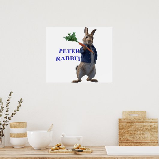 Poster Pierre de lapin (Cuisine)