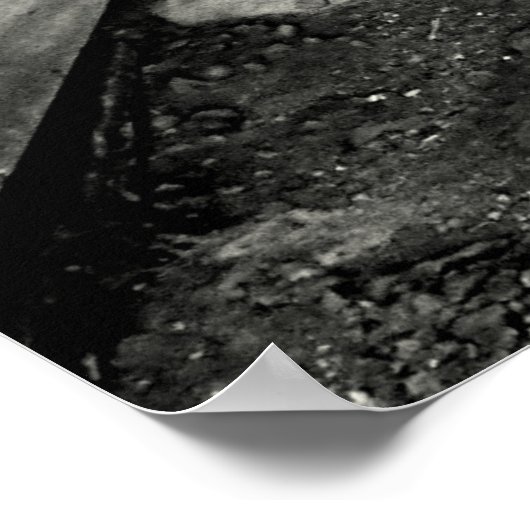 Poster Pierre de moulage (Coin)