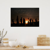 Poster Pierre des druides de paix (Cuisine)