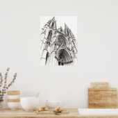 Poster Pierre et Ombre (Cuisine)