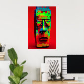 Poster Pierre et seule (Bureau à domicile)