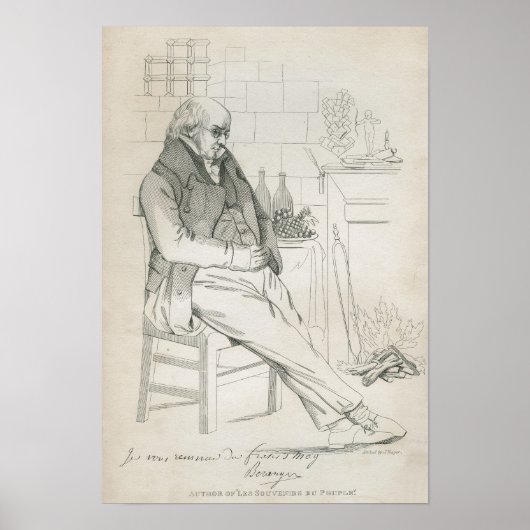 Poster Pierre-Jean de Beranger (Devant)