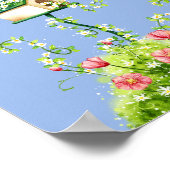 Poster Pierre Lapin dans son jardin (Coin)