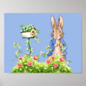 Poster Pierre Lapin dans son jardin (Devant)