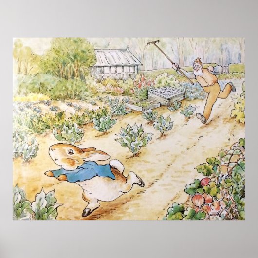 Poster Pierre le Lapin dans le jardin de M. Mc Gregor    (Devant)