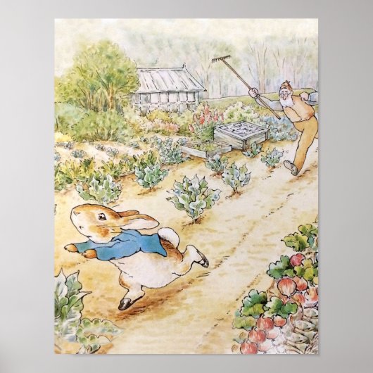 Poster Pierre le Lapin dans le jardin de M. Mc Gregor (Devant)