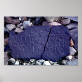 Poster Pierre Mani fissurée (Devant)