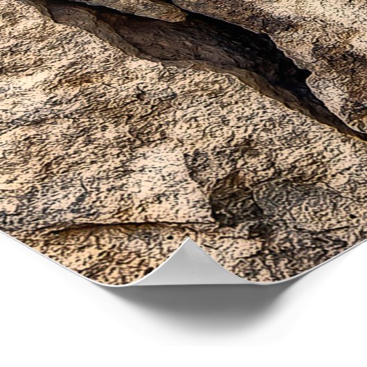 Poster Pierre murale pierres maçonnerie roches (Coin)