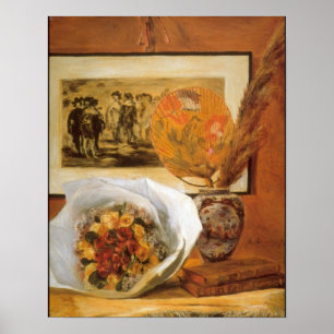 Poster Pierre Renoir - bouquet