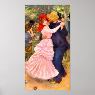 Poster Pierre Renoir - Danse à Bougival