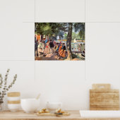 Poster Pierre Renoir - La Grenouillère (Cuisine)