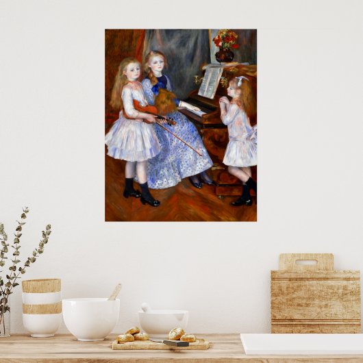 Poster Pierre Renoir - Les filles de Catulle Mendes (Cuisine)