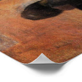 Poster Pierre Renoir - Petit déjeuner à Berneval (Coin)