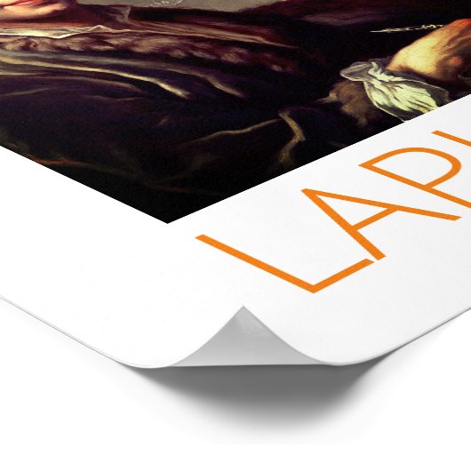 Poster Pierre-Simon Laplace (Coin)