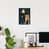 Poster Pierrepont Edward Lacey et son chien, canon, 1832 (Bureau à domicile)