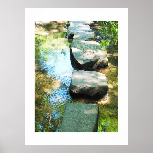 Poster Pierres à glissement (Devant)