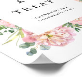 Poster Pierres blanches Hydrangea Eucalyptus Faveurs (Coin)