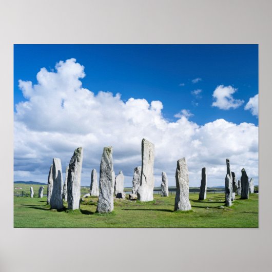 Poster Pierres debout de Callanish 2 (Devant)