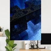 Poster Pierres du temps (Bureau à domicile)