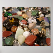 Poster Pierres et bracelets (Devant)
