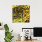 Poster Pierres Mossy Falln (Bureau à domicile)